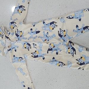 Bluey Toddler Fleece Zip Up Coverall 5T